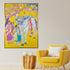 Palki Of Tradition Hand Painted Wall Paintings For Home (With Outer Floater Frame)