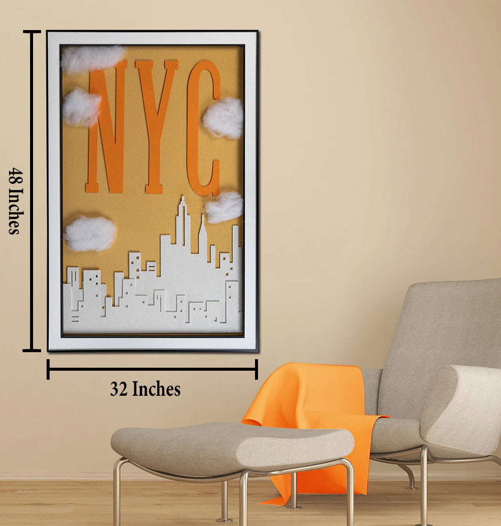 Serendipitous Cosmos Pop Art Shadow Box Wall Decoration Piece