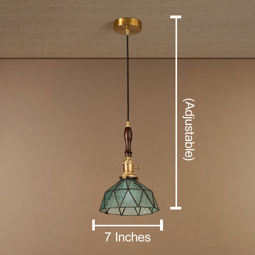 Emerald Essence Pendant Light For Living Room