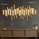 Soundwave Metallic Wall Decor