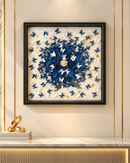 Fluttering Dreams Shadow Box Wall Decoration Item