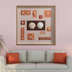 Ocean Treasures  Shadow Box Wall Decoration Piece