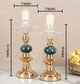 Floral Glow Decorative Candle Stand - Set of 2