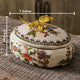 Golden Butterfly Blossom Jar & Showpiece & Item for Home Decoration