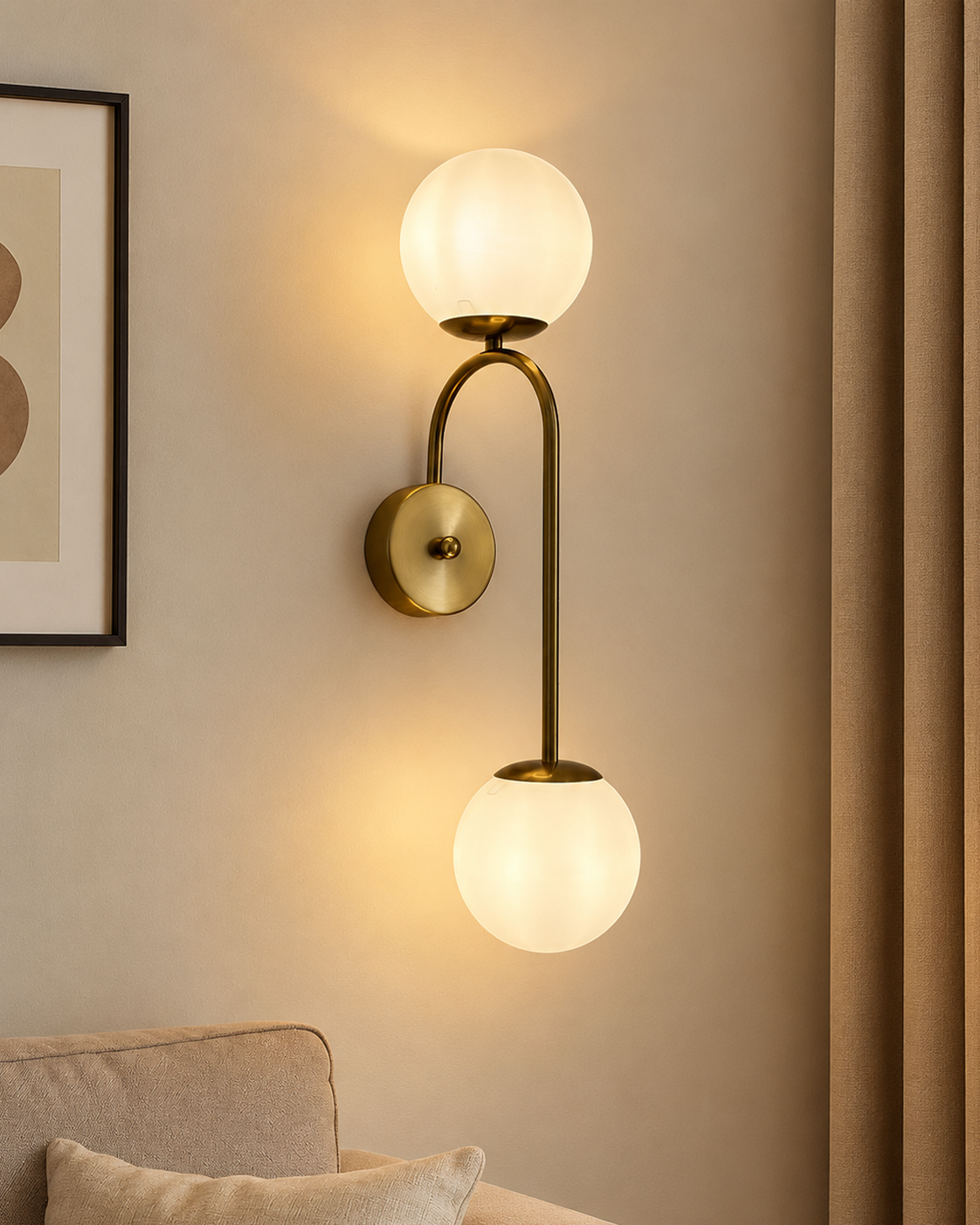 Orvella Grace Wall Light For Living Room & Item for Home Decoration