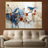 Birdsong Bliss Canvas Print (Golden Frame)