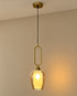 Golden Loop Pendant Light for Home & Item for Home Decoration