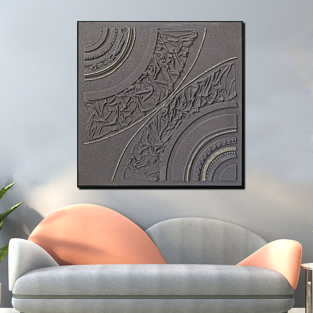 Urban Grace Modern Wall Art (40 x 40 Inches)