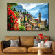 Mountain Hamlet Canvas Print