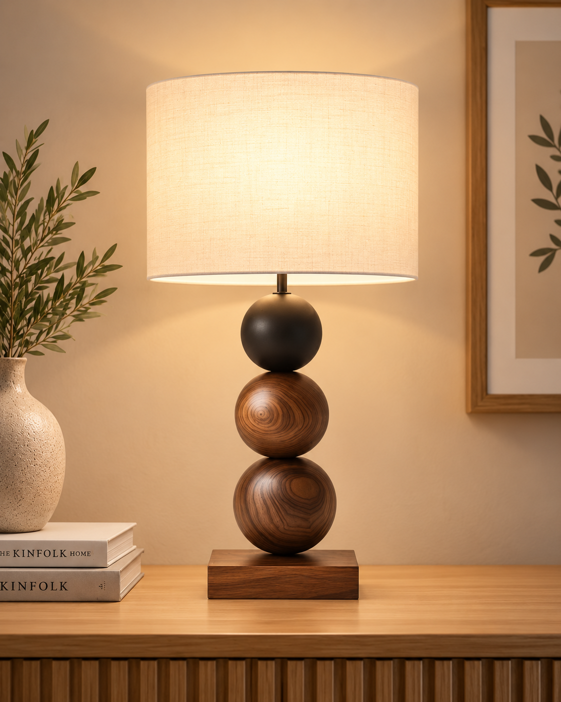 Natural Rhythm Designer Table Lamps for Living Room