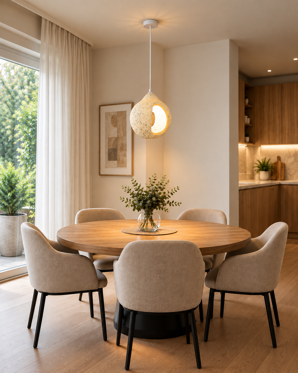 Moonstone Pendant Light For Home & Item for Home Decoration