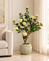 Lunar Texture Indoor Planters For Home - Green