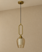 Golden Loop Pendant Light for Home & Item for Home Decoration