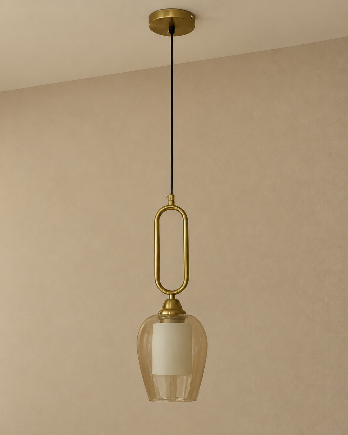 Golden Loop Pendant Light for Home & Item for Home Decoration