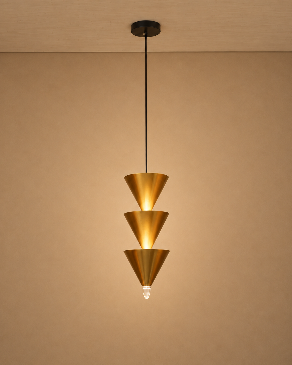 Rovena Ceiling Light For Home & Home Decoration Item  - Yellow (Italian Designer Collection)