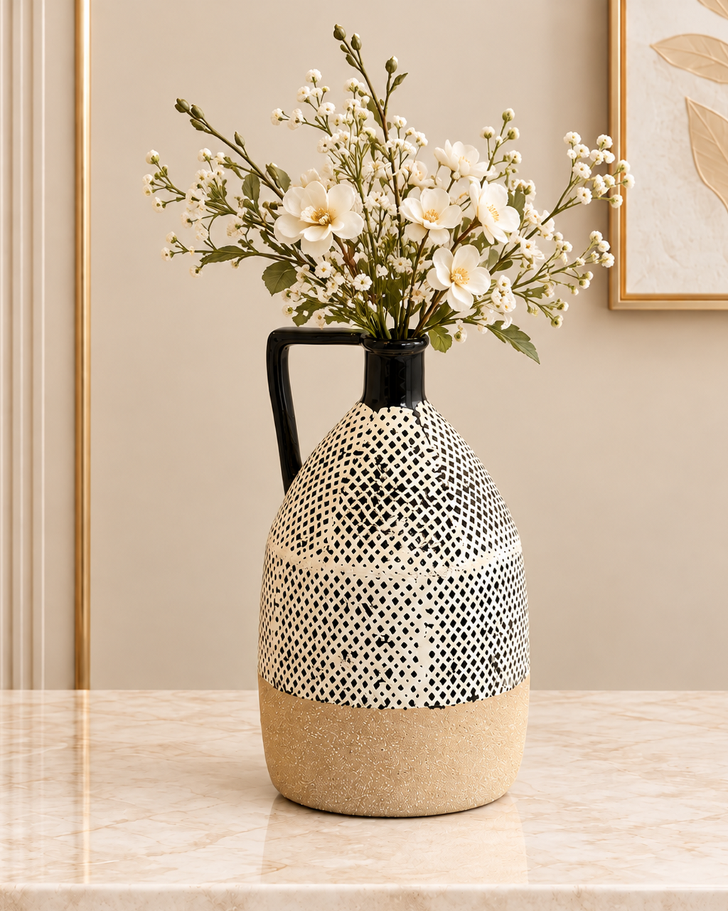 Boho Harmony Decorative Vase & Showpiece for Home & Item for Home Decoration