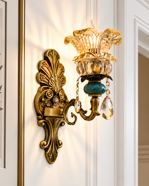 Versailles Elegance Wall Light for Home & item for Home Decoration - Single Sconce