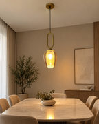 Golden Loop Pendant Light for Home & Item for Home Decoration