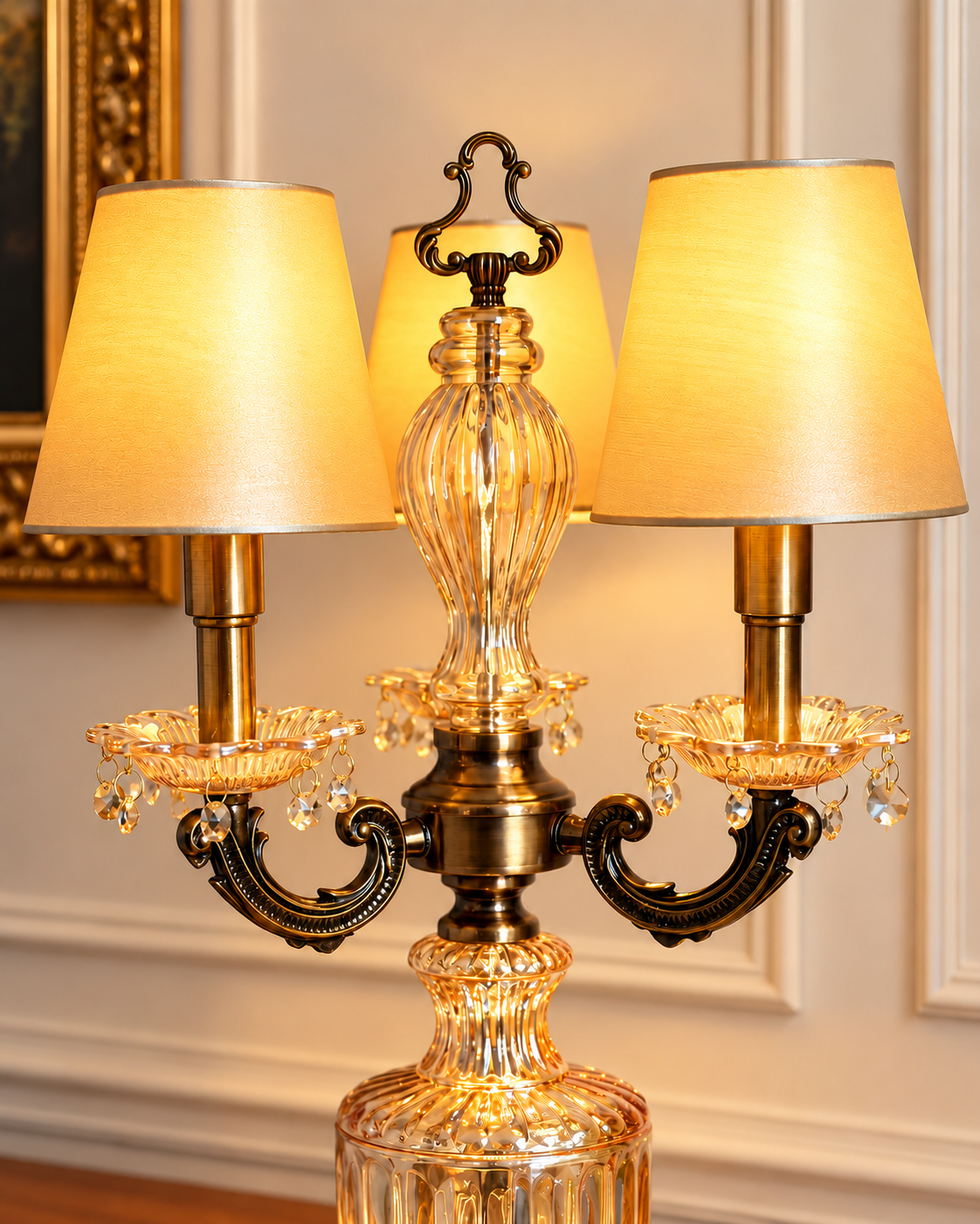 Windsor Elegance Designer Table Lamps for Living Room