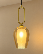 Golden Loop Pendant Light for Home & Item for Home Decoration