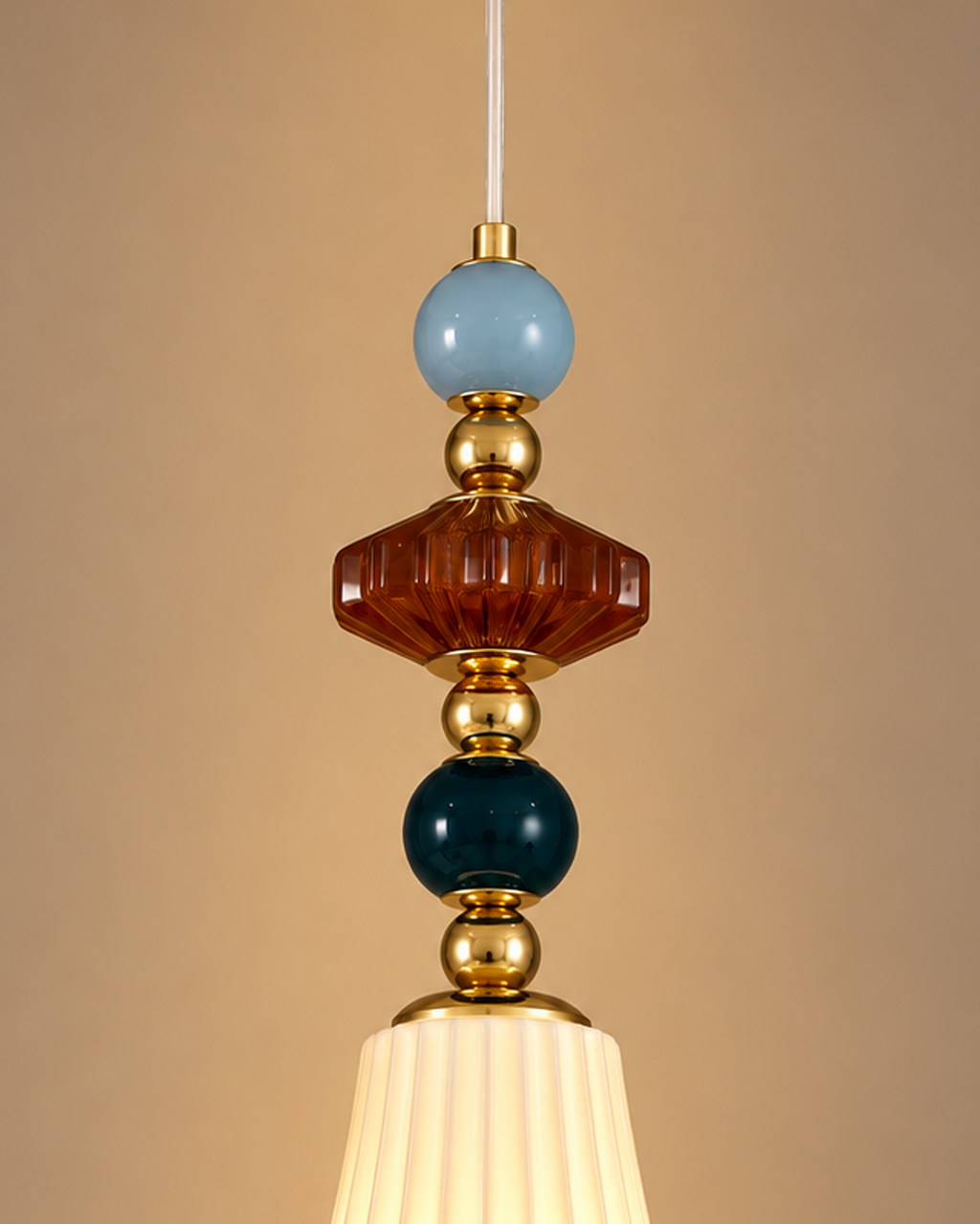 Soravina Pendant Light For Home & Item for Home Decoration - Red & Green
