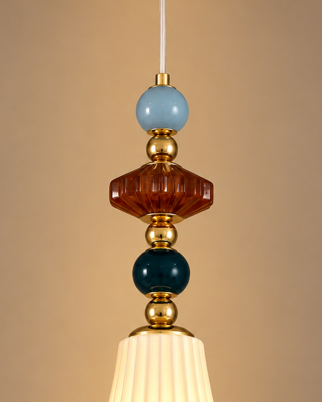 Soravina Pendant Light For Home & Item for Home Decoration - Red & Green