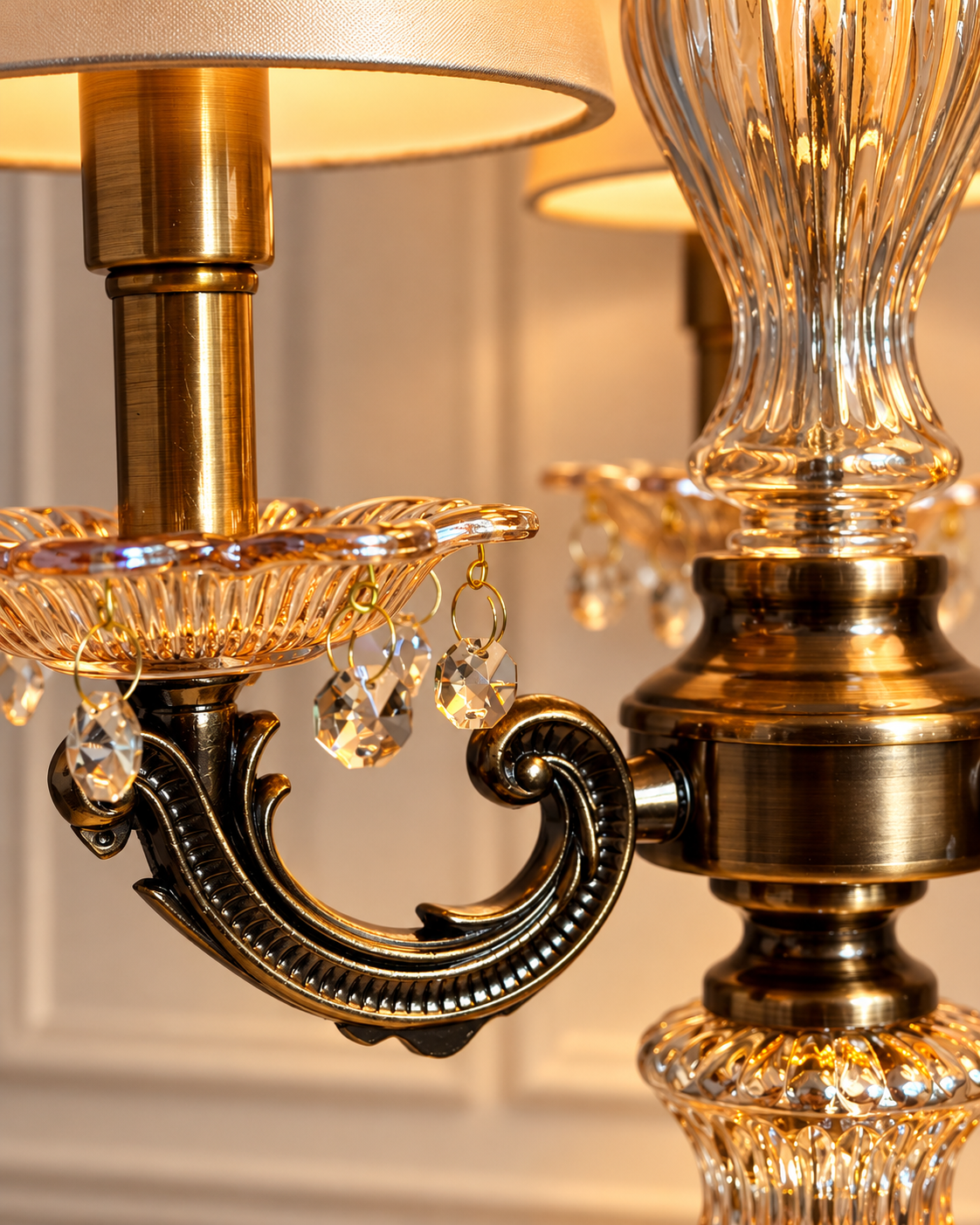 Windsor Elegance Designer Table Lamps for Living Room