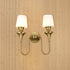 Elysian Curve Wall Light for Living Room - Double Sconce