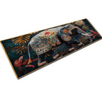 Royal Majestic Elephant Crystal Glass Painting & Wall Decoration Items