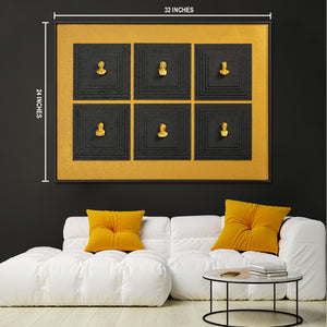 Gods of Glory Wall Decoration Shadow box