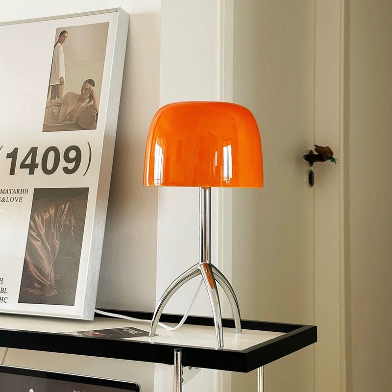 Elyra Table lamp for Home & Item for Home Decoration  - Orange (Italian Designer Collection)