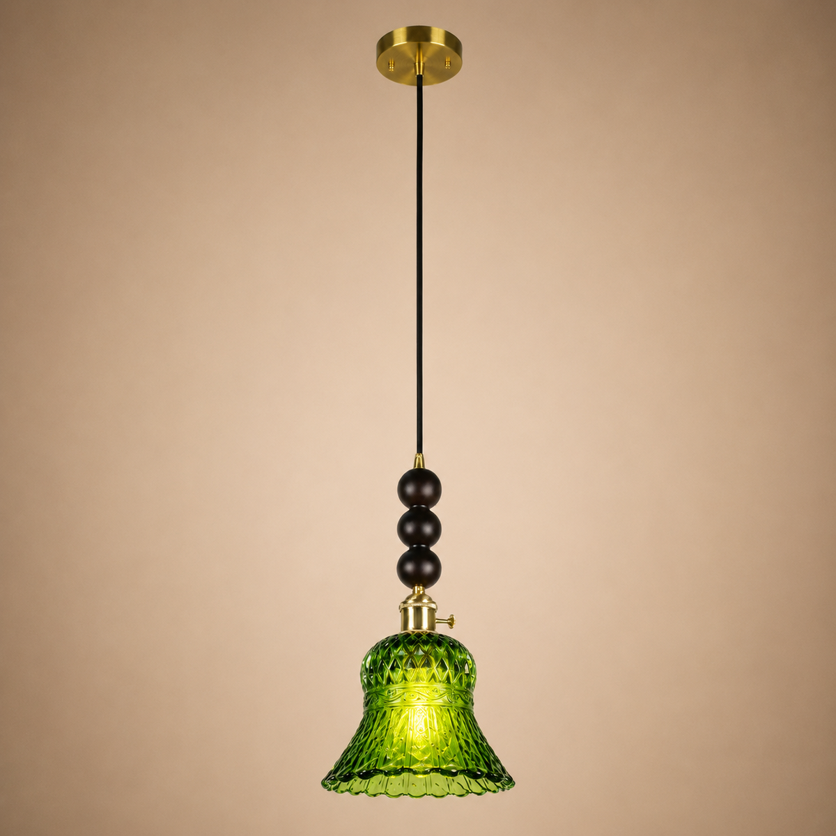 Morning Bloom Pendant Light For Home  & Item  for Home Decoration  - Green