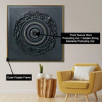 Whispers of Infinity Modern Wall Art (40 x 40 Inches)