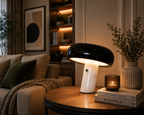Capstone Glow Table lamp for Home & Item for Home Decoration - Black (Italian Designer Collection)
