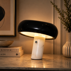 Capstone Glow Table lamp for Home & Item for Home Decoration - Black (Italian Designer Collection)
