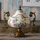 Golden Era Bloom Vase & Showpiece for Home & Item for Home Decoration