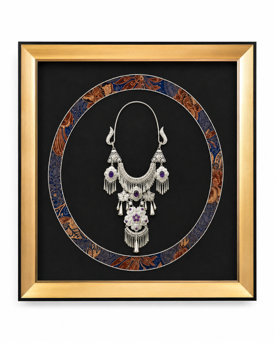 Jewel of the Dynasty Shadow Box for Wall Decoration