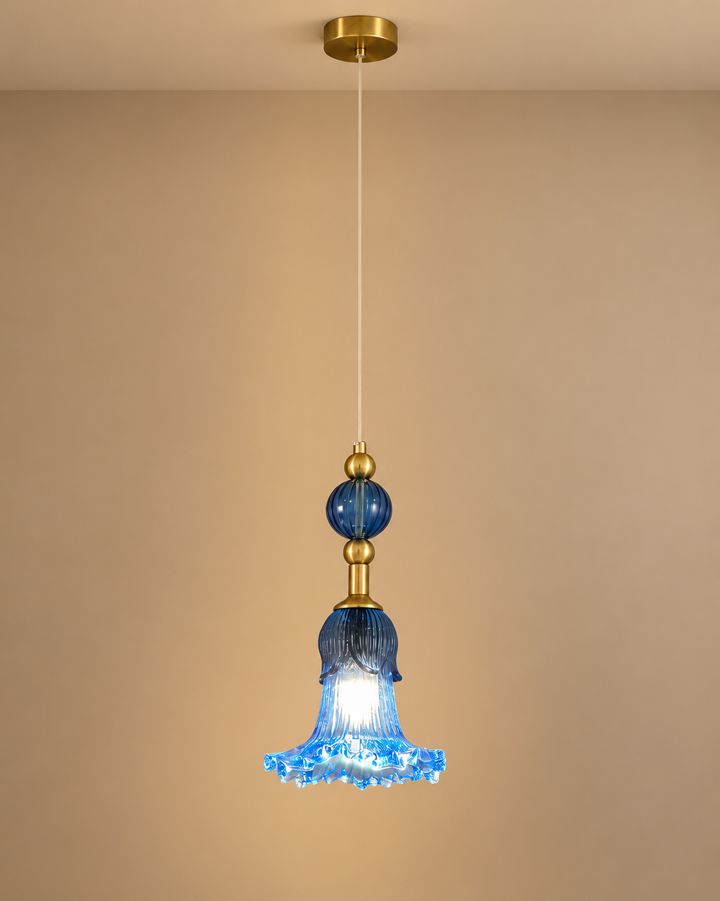 Lushara Pendant Light For Home & Item for Home Decoration - Blue