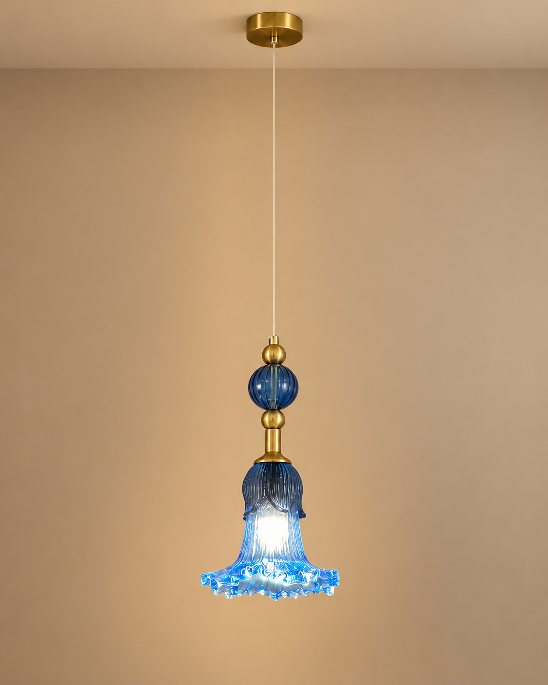 Lushara Pendant Light For Home & Item for Home Decoration - Blue