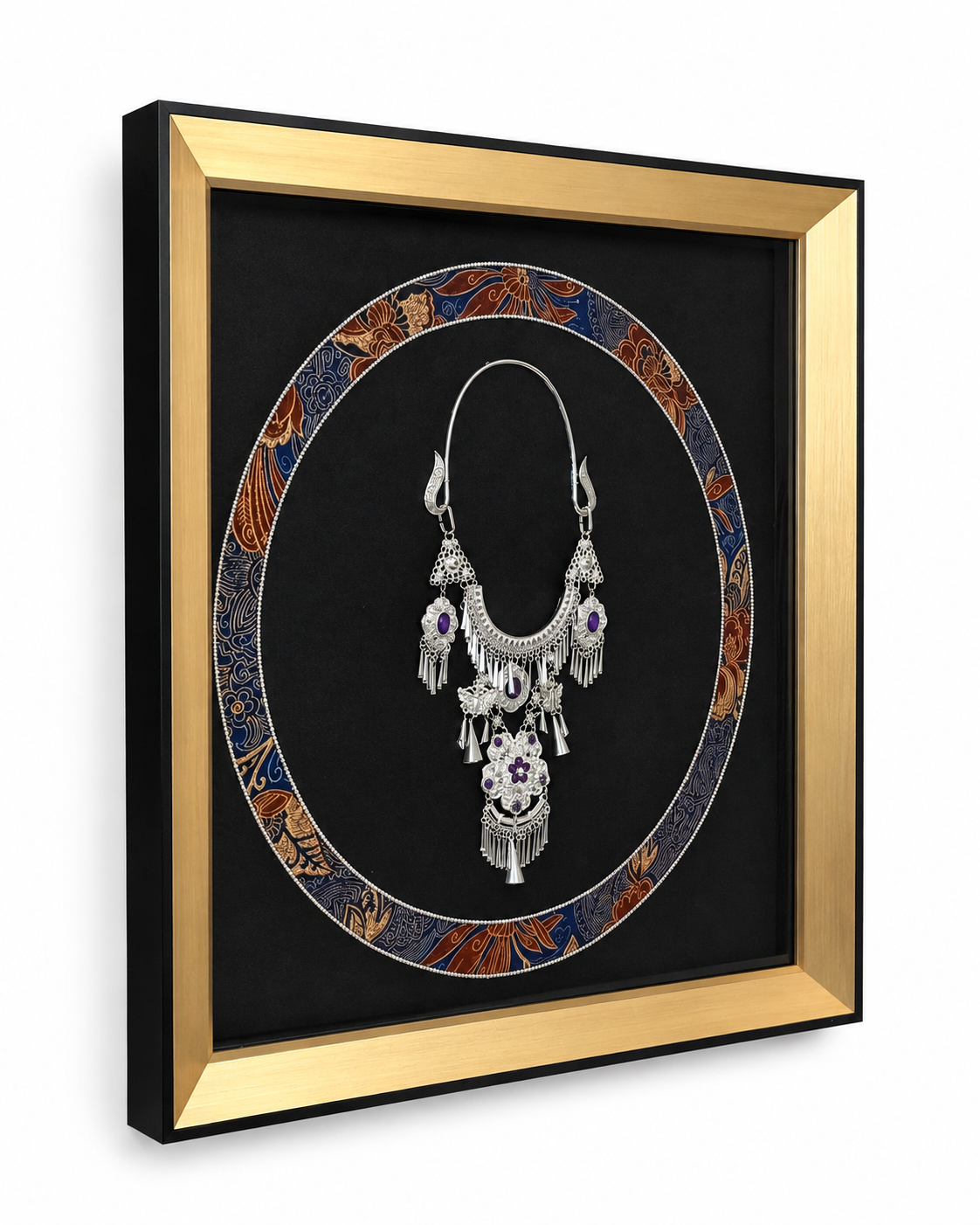 Jewel of the Dynasty Shadow Box for Wall Decoration