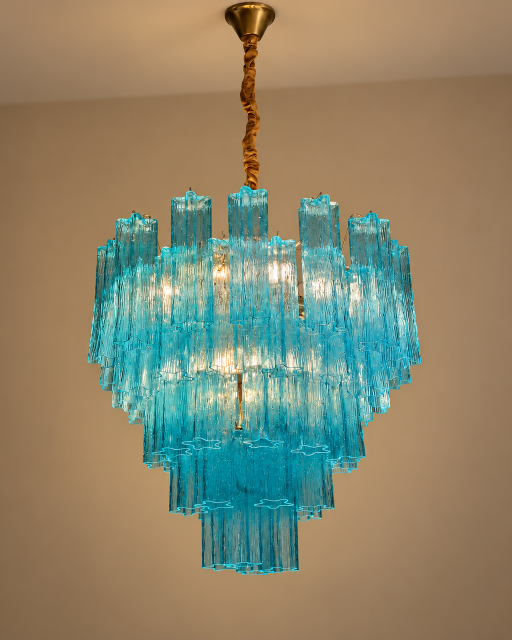 Elvaris Royale Chandelier for Home & item for Home Decoration - Blue