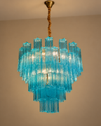 Elvaris Royale Chandelier for Home & item for Home Decoration - Blue