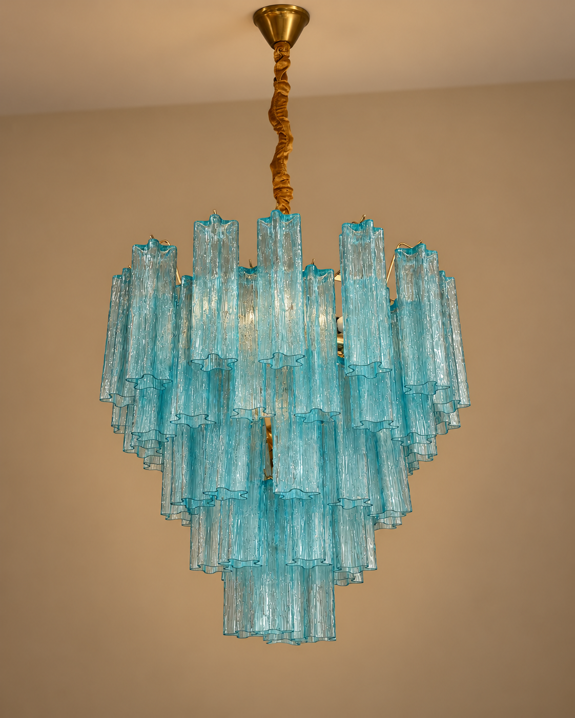 Elvaris Royale Chandelier for Home & item for Home Decoration - Blue