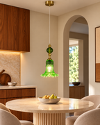 Lushara Pendant Light For Home & Item for Home Decoration - Green