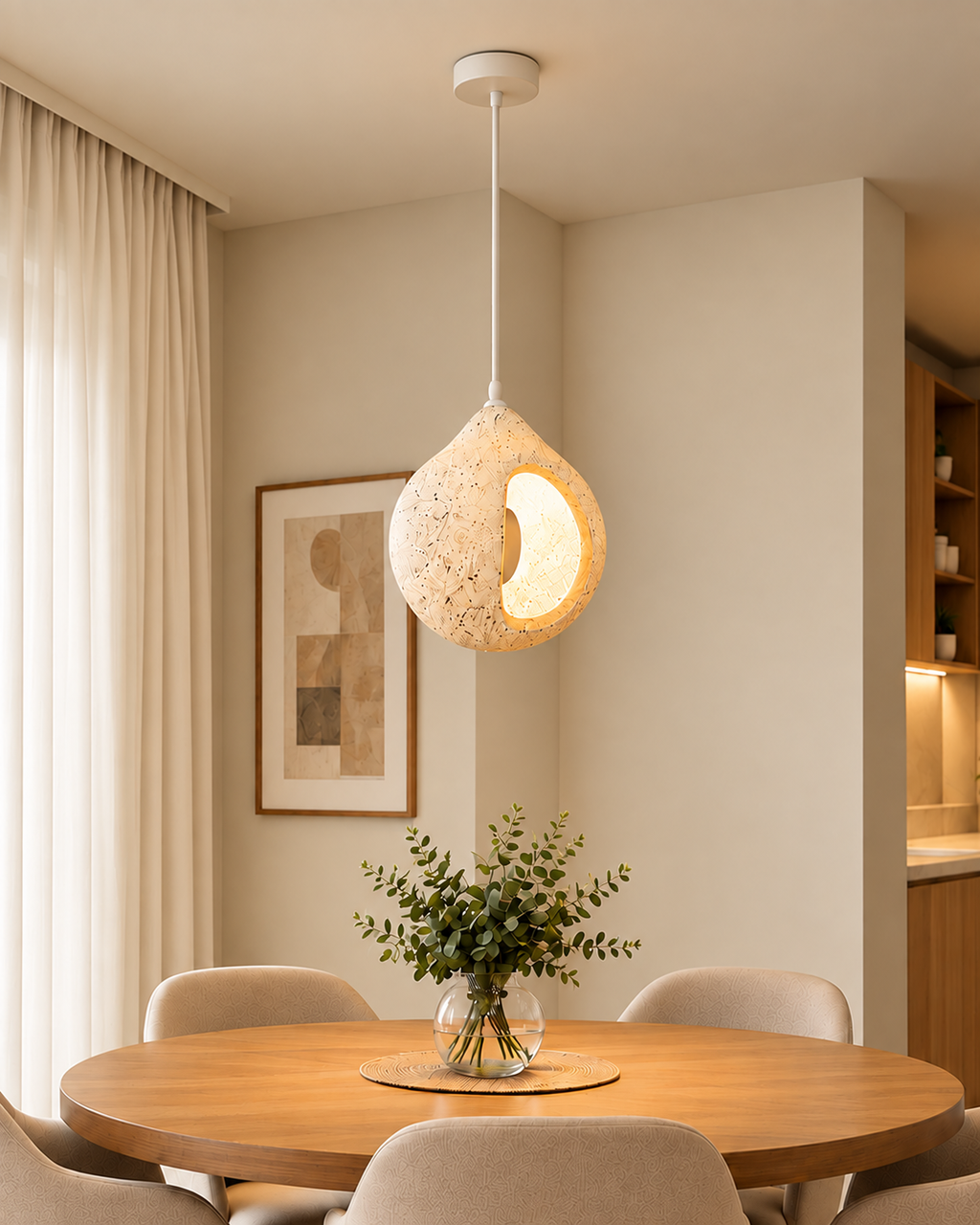 Moonstone Pendant Light For Home & Item for Home Decoration