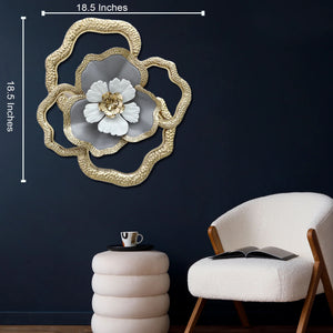 Radiance Petal Harmony Metal Wall Décor