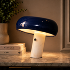 Capstone Glow Table lamp for Home & Item for Home Decoration - Blue( Italian Designer Collection)