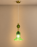 Lushara Pendant Light For Home & Item for Home Decoration - Green