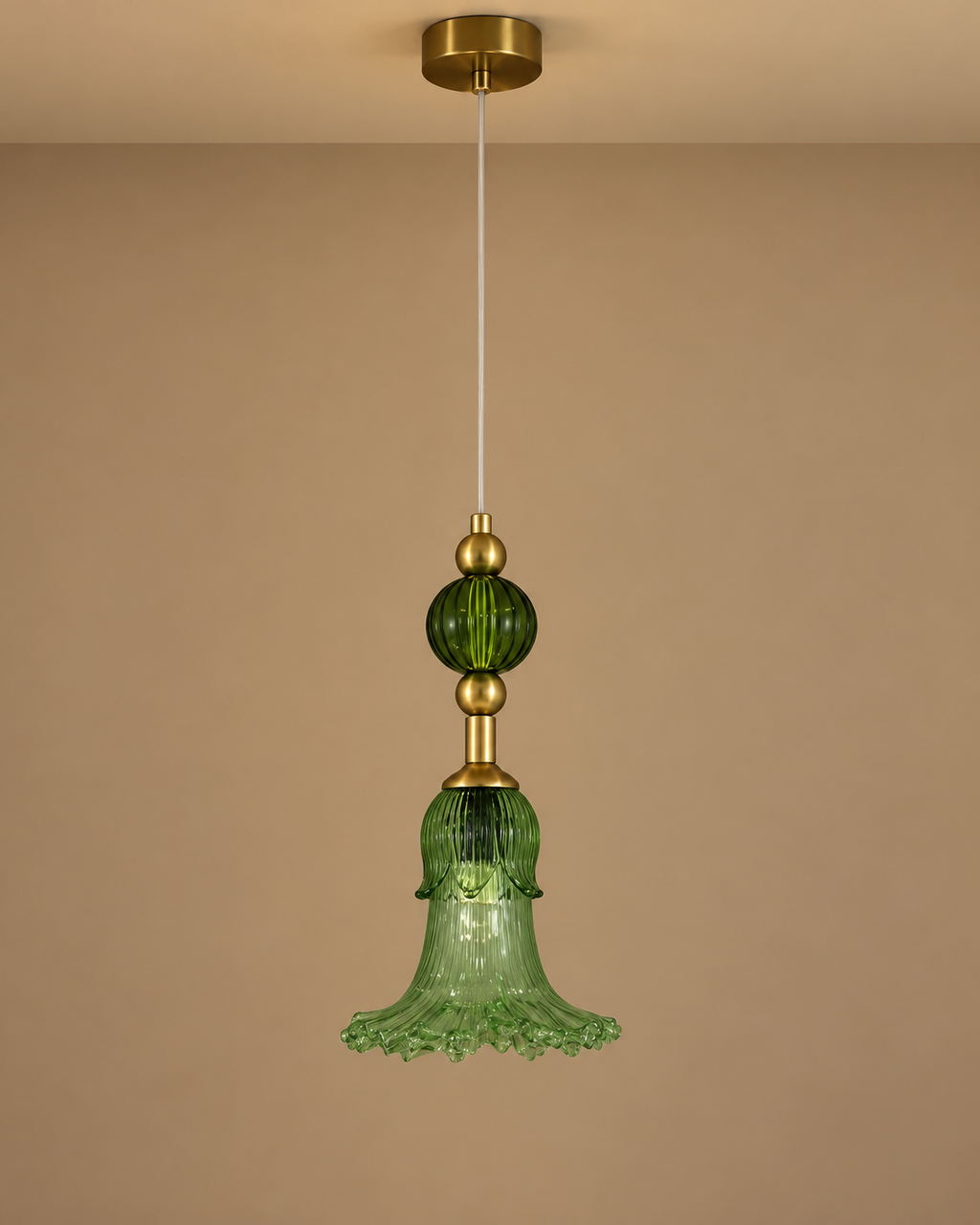 Lushara Pendant Light For Home & Item for Home Decoration - Green
