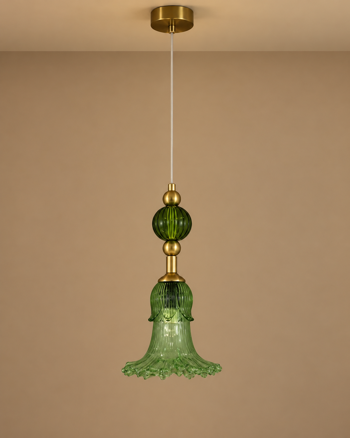 Lushara Pendant Light For Home & Item for Home Decoration - Green